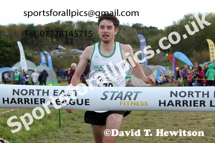 Senior mens 2021 North Eastern Harrier League, Druridge Bay. Photo: David T. Hewitson/Sports for All Pics